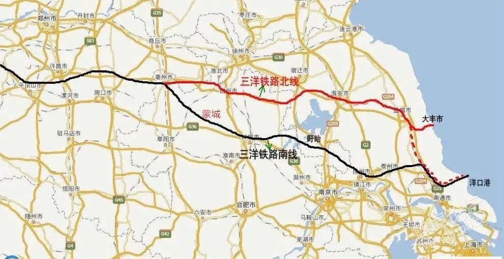 近日,中国铁路总公司鉴定中心对三门峡至洋口港铁路鹿邑至宿州段预