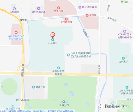 7山东大学兴隆山校区(济南市市中区二环东路12550号:brt9路,k52路;8