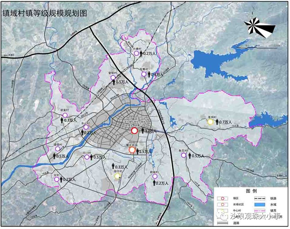 重磅茂名市政府批复沙琅县域副中心城市总体规划20172035