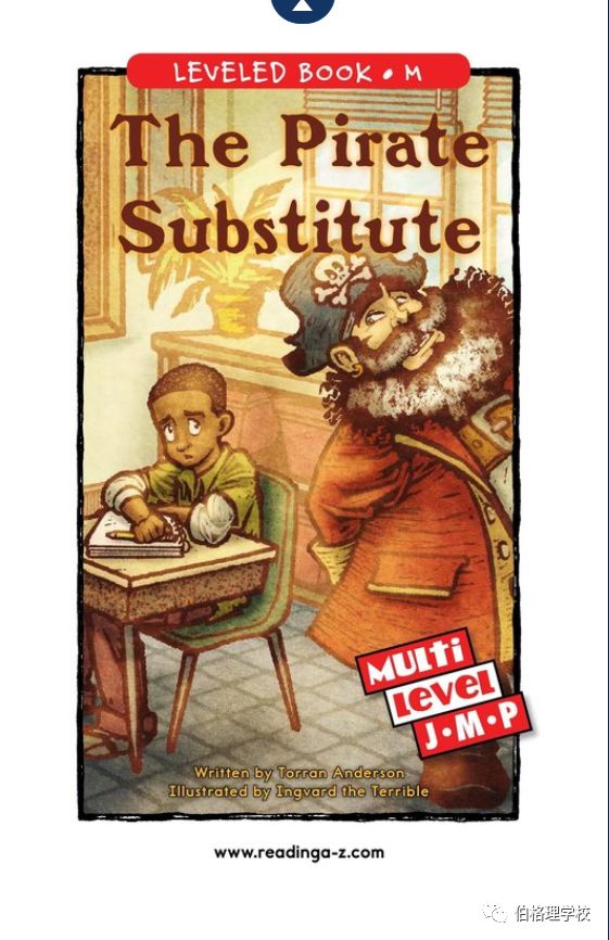 【伯格理】--阅读--the pirate substitute