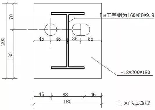 高层建筑采用这种悬挑架,可节约55%的工字钢用量