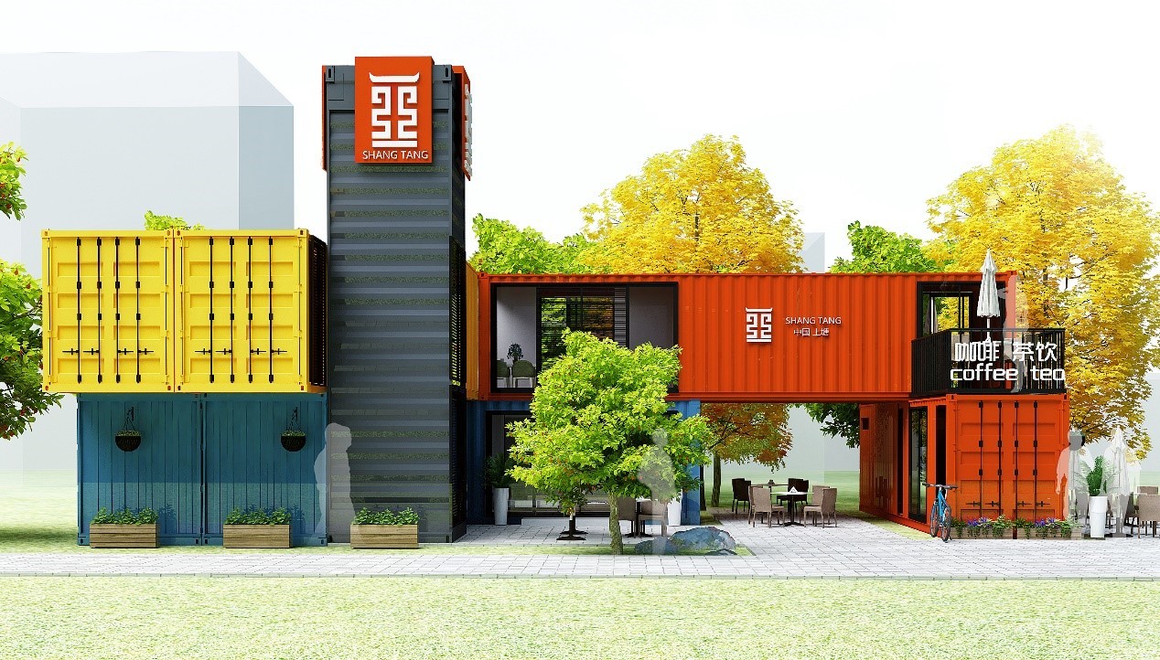 盒城集装箱艺术建筑:新型现代建筑,风靡全球的集装箱