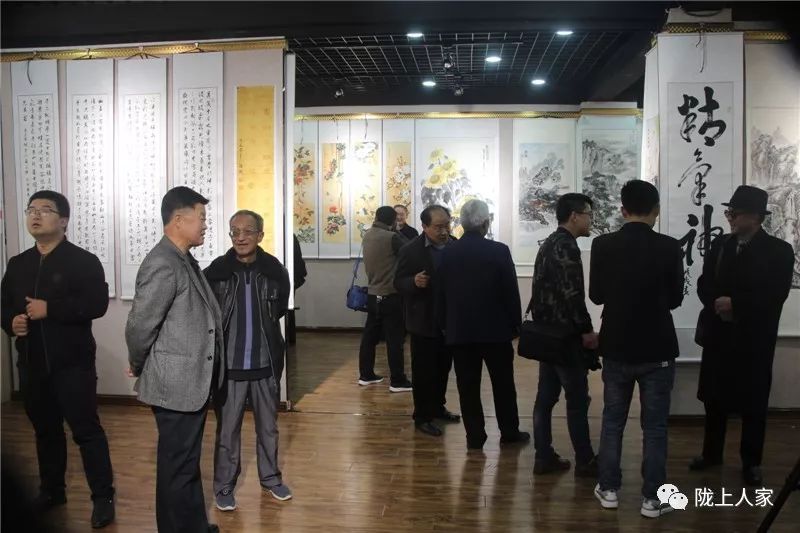 甘肃陇西乡土情缘文学艺术协会第二届书画作品展在陇西举行