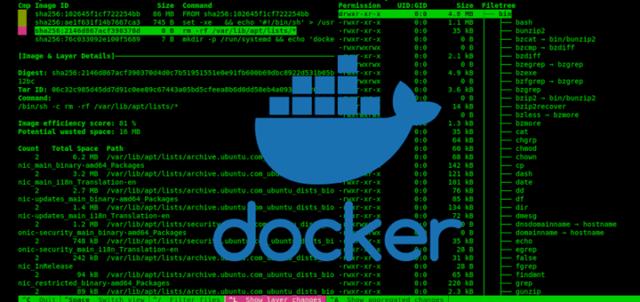 如何分析並探索 Docker 容器鏡像的內容 科技 第1張