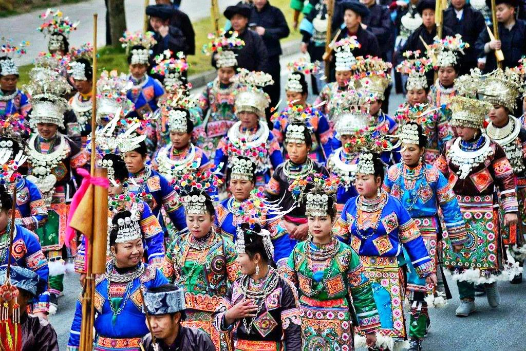 历史悠久的侗族萨玛节,怒族最盛大的传统节日仙女节