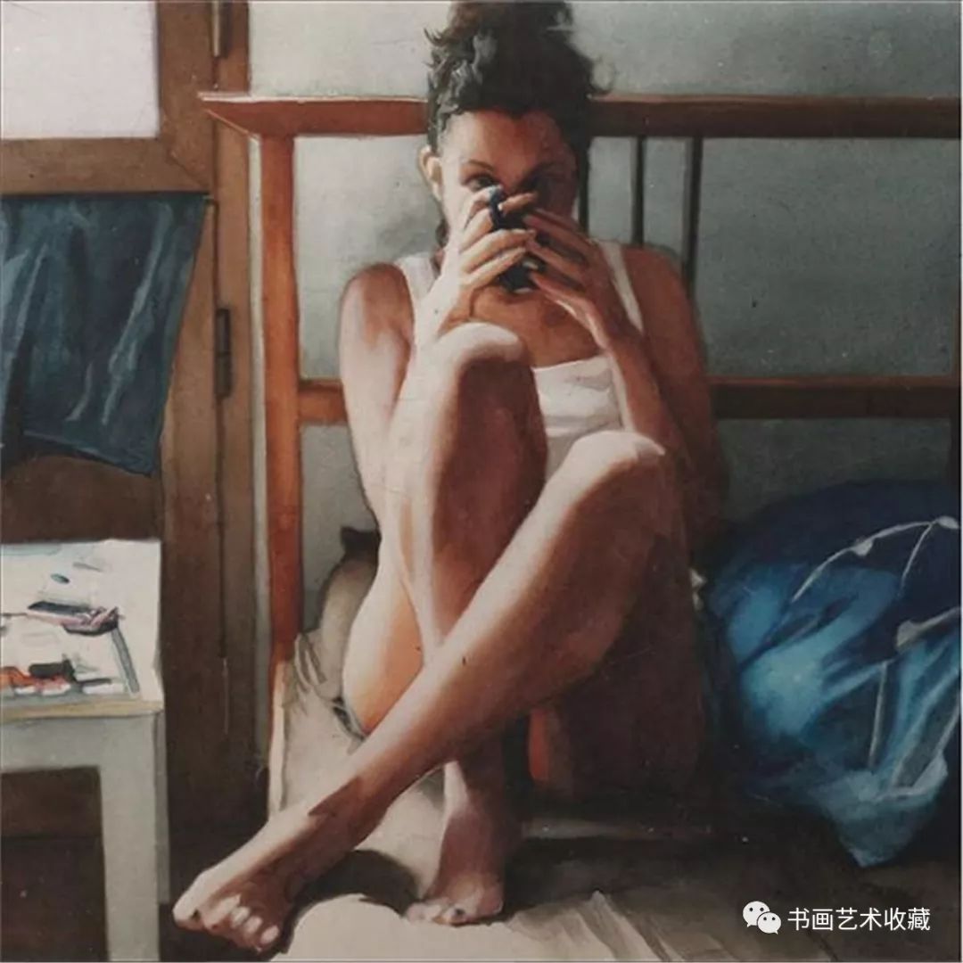 巴西绘画:当爱迷离的时候 女人感性又忧郁