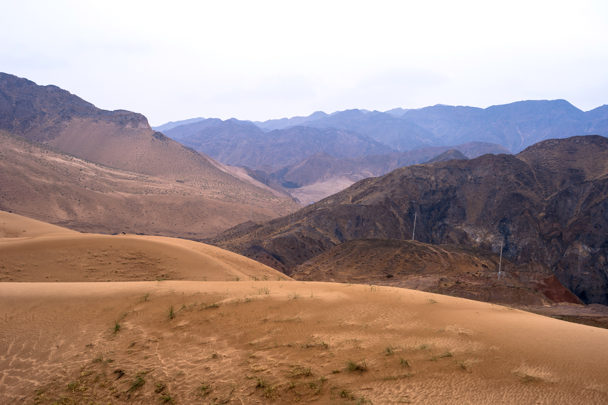 騰格裡沙漠邊緣的奇觀，一半沙漠一半黃河水，被譽為「塞上江南」 旅行 第8張