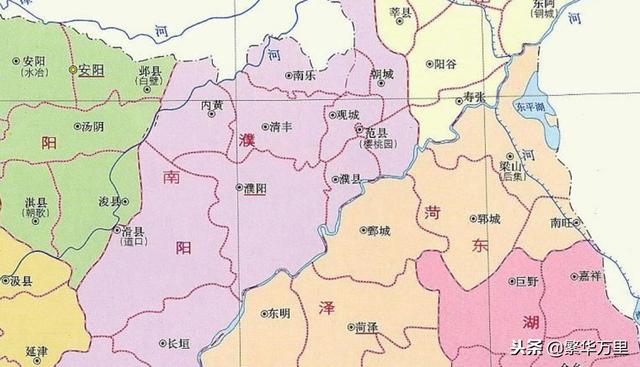 山东省聊城地区的范县，1964年，为何被划入了河南的安阳？