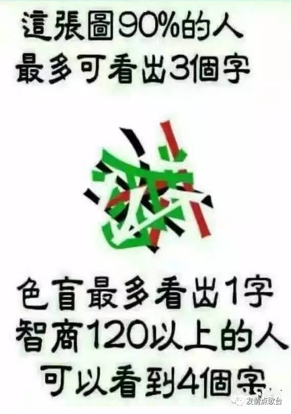 你能看出几个字呢?