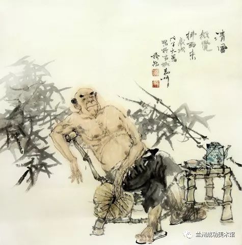 【艺术共享】水墨,如诗如画,别有韵味!_杨循人物画