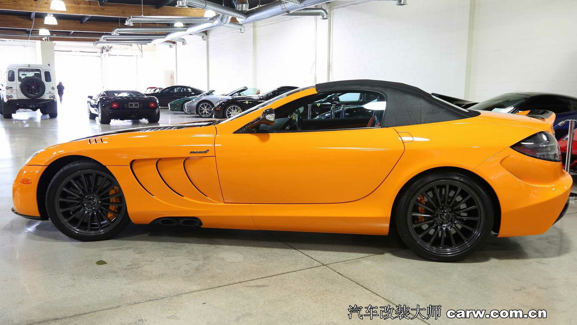 梅赛德斯slr 722s roadster迈凯轮版限量发售