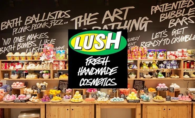 lush是英国本土的天然护肤品牌