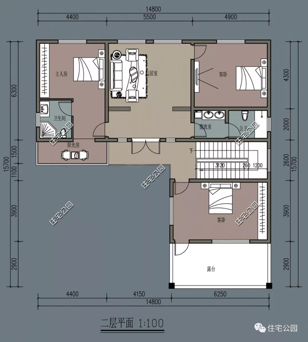居室虽小,心有大雅,16×18米新中式小院