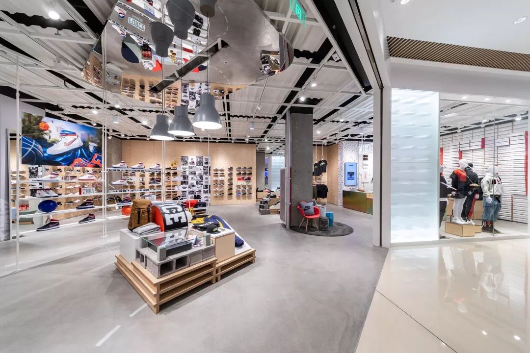 nike kicks lounge全新概念店进驻崇文门摩方购物中心