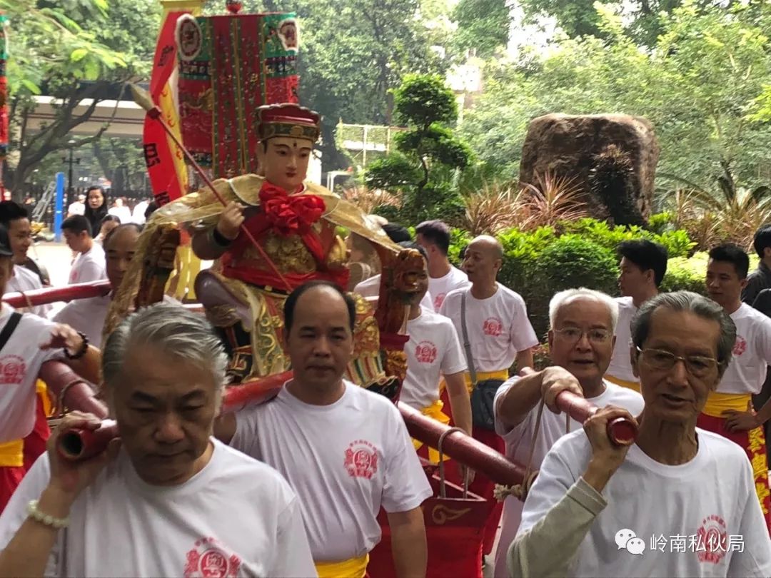 2018年粤艺戏神华光祖师诞辰巡游庆典岭南私伙局带你感受现场盛况