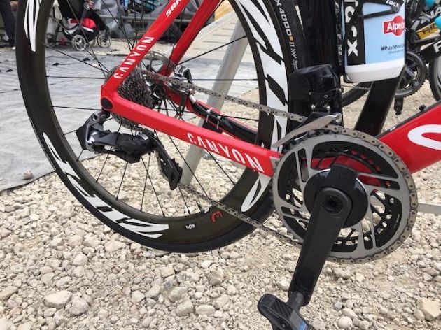 全新sram red etap 12速变速套件原型曝光