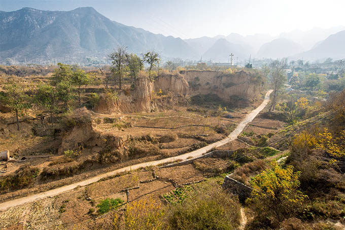 山西平顺县侯壁火车站山高路险的平顺有了火车站