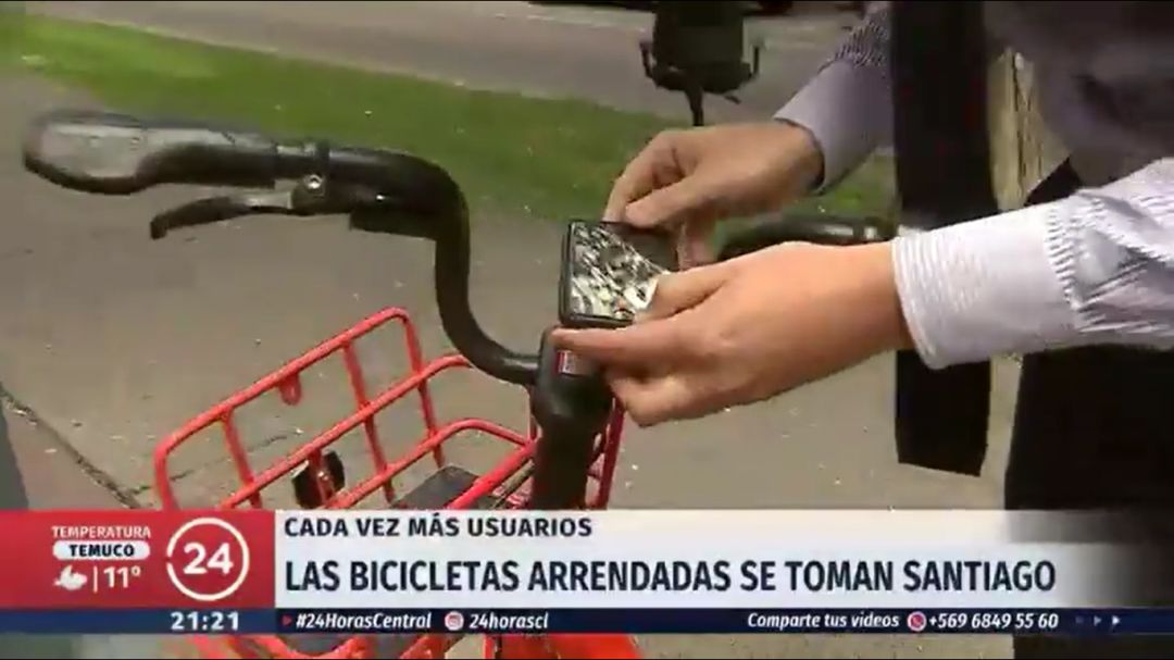 華人在智利有使用過共享單車嗎？智利共享單車在首都大街上隨處可見 科技 第1張