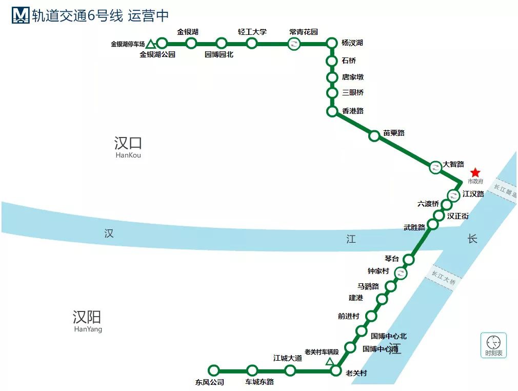 6号线,7号线,8号线,11号线,阳逻线 具体这些线路运行时间是怎样的呢?