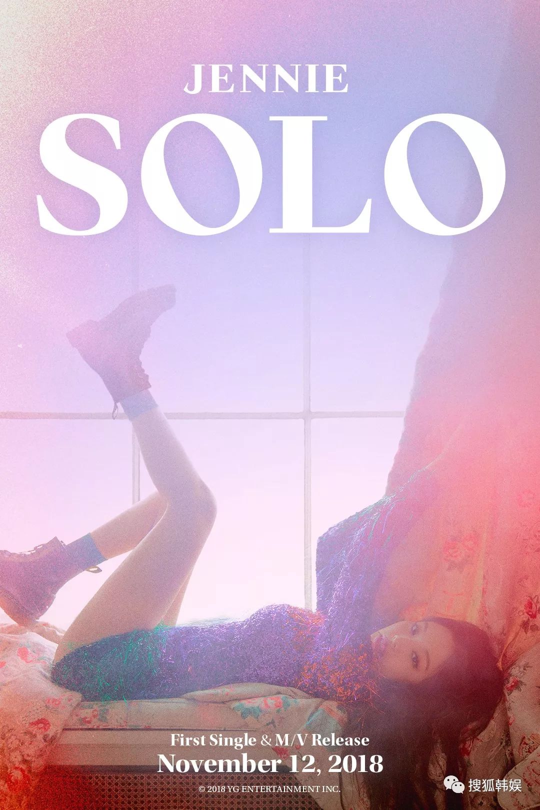 jennie新专辑《solo》梦幻预告照