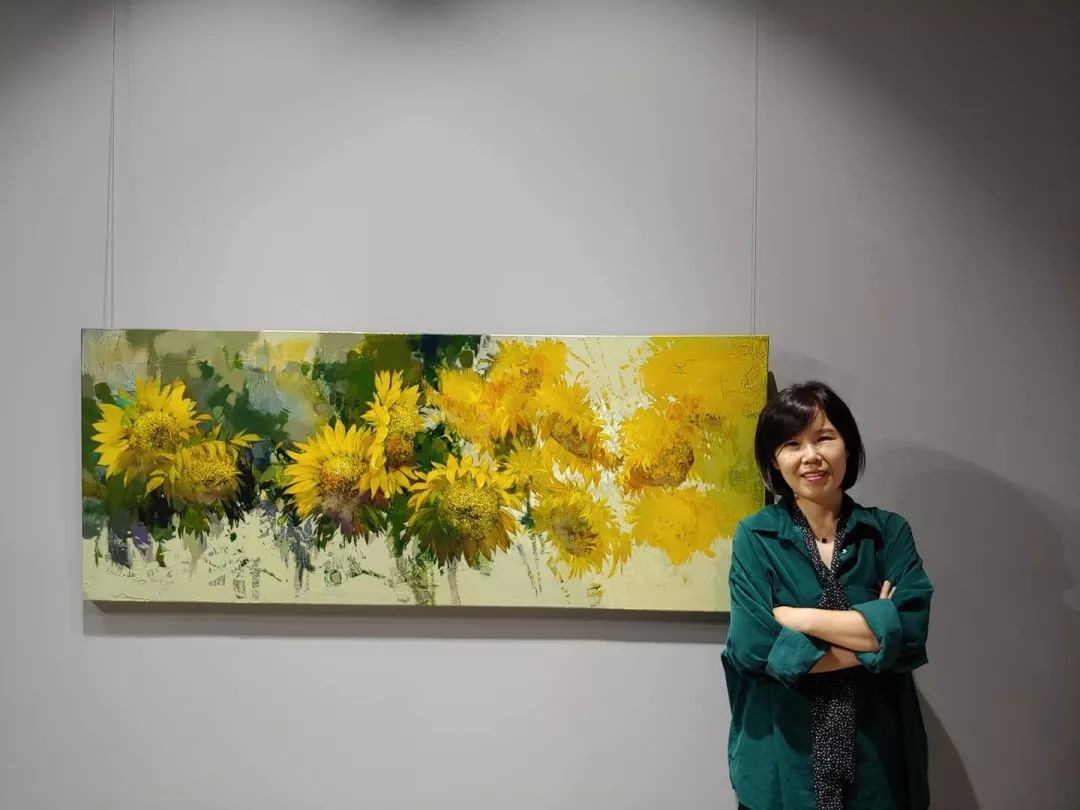 向阳花开,绚烂如花:韩国艺术家金英善的水彩作品