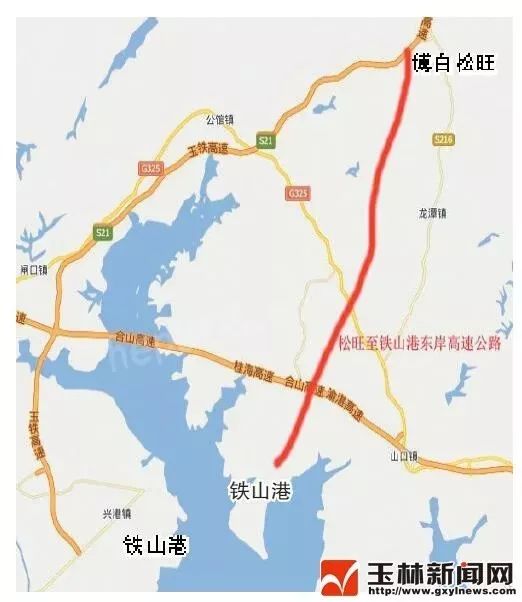 浦北至北流清湾高速公路