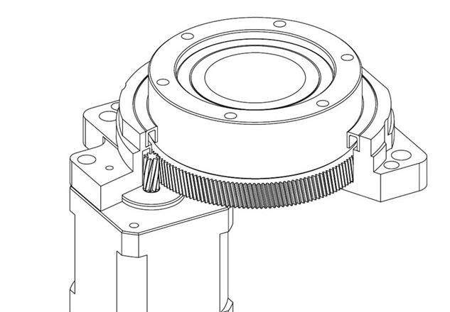 中空旋转平台减速机交叉滚子轴承与齿轮润滑脂应用案例