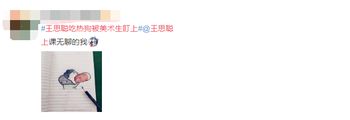 王思聰吃熱狗被美術生盯上了！同樣九年義務教育，你們為何如此優秀！ 娛樂 第32張