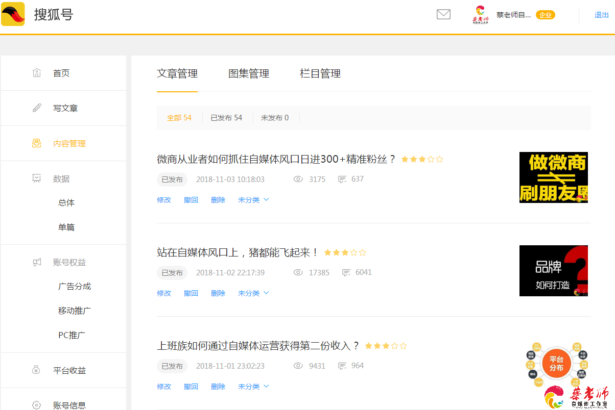搜狐自媒体平台的特点和优势