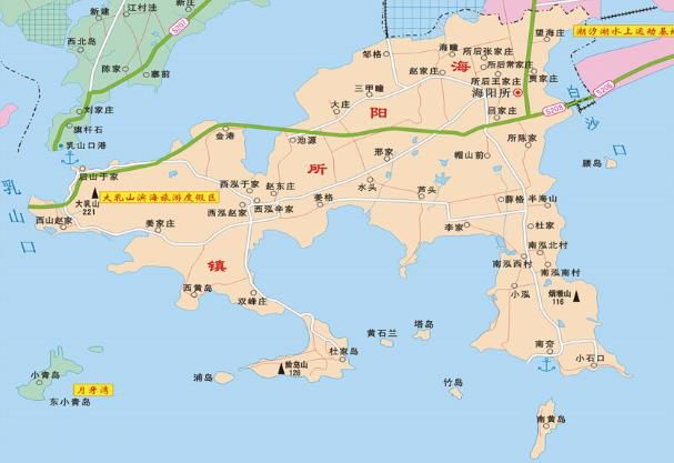 地理位置优越:海阳所镇距乳山市区15公里,东邻威海,西连青岛,北接烟台