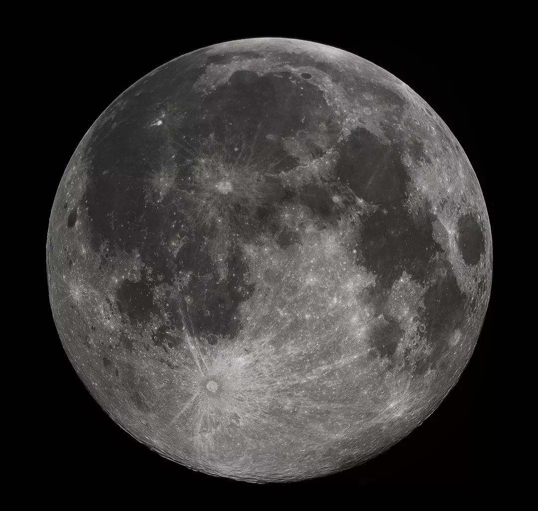 月亮月球造句