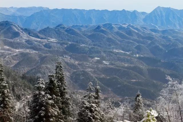 真的利川今天下雪哒