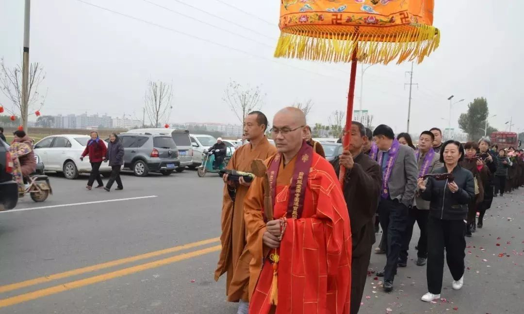 曲周龙堂禅寺圆通殿千手观音开光法会圆满