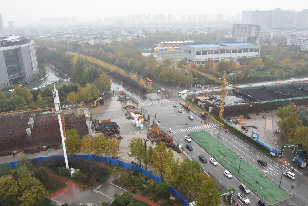 风雨兼程!洛阳王城大道快速路项目快速推进