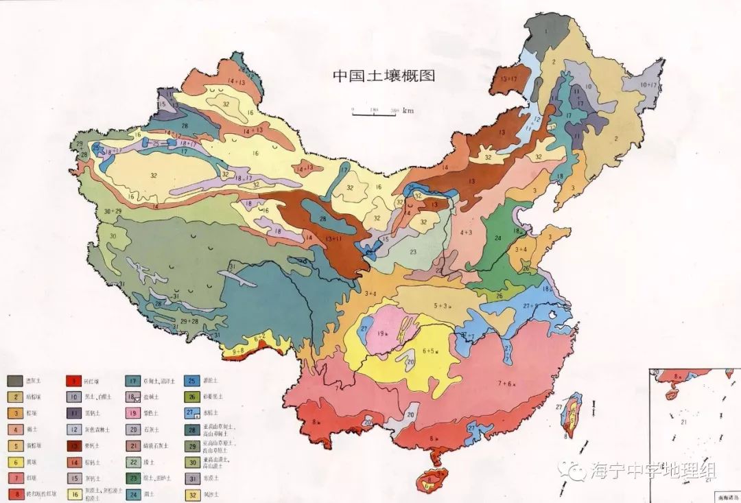 地理常识我国的三大高产土壤