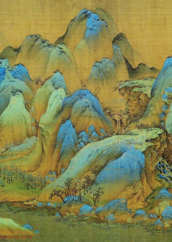 王希孟的《千里江山图 》欣赏