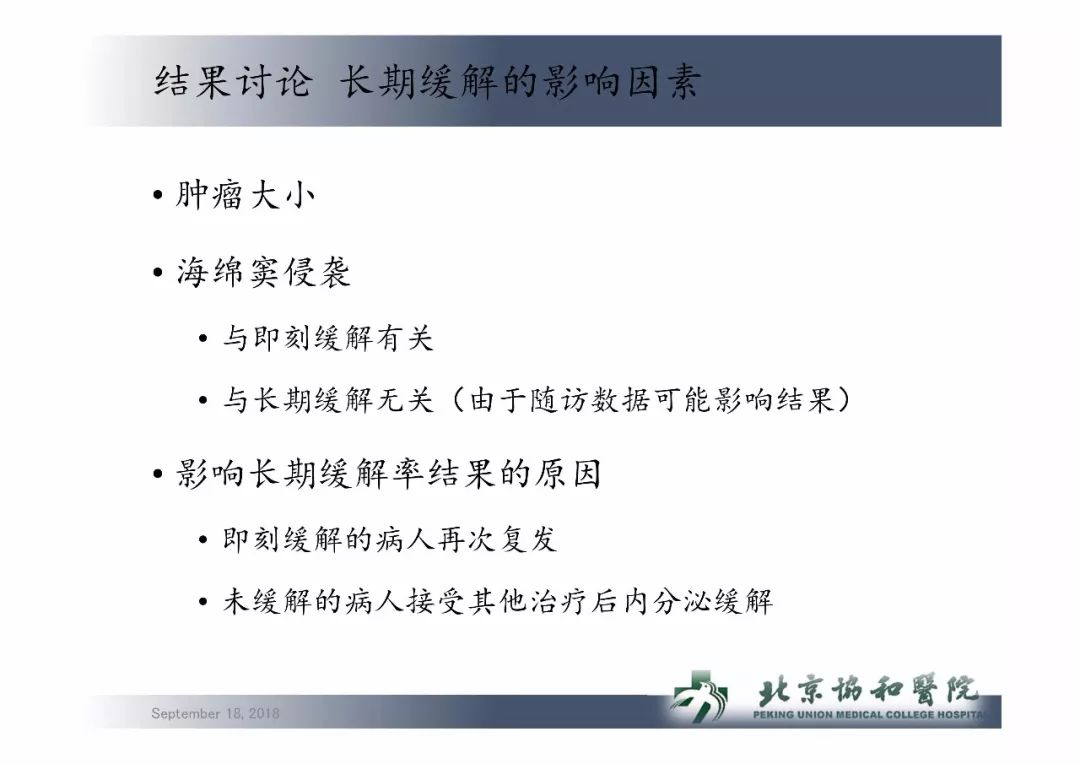 冯铭医生于9月9日上午在本次大会的颅脑肿瘤的综合治疗专题上做学术