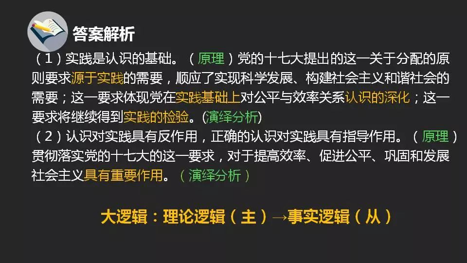 高中政治主觀題答題邏輯與規範，名師告訴你這樣答！ 生活 第8張