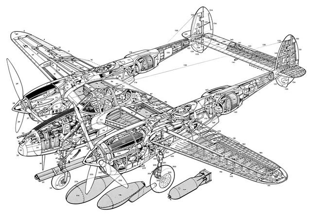机 型:单座战斗机 动力装置:2台1475马力(1100千瓦)艾利森v-1710-111