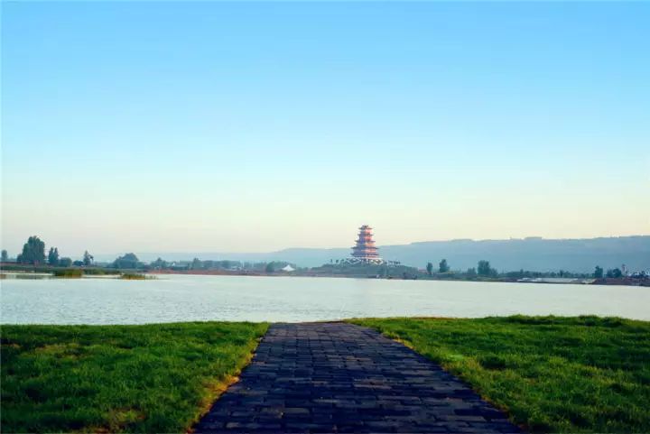 古韵平阳阁 水秀平阳湖