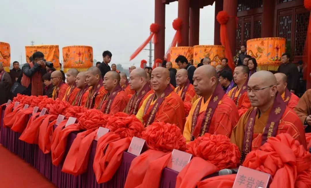 曲周龙堂禅寺圆通殿千手观音开光法会圆满