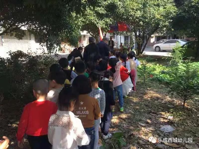 乐成西城幼儿园大班社会实践活动走进社区公园篇