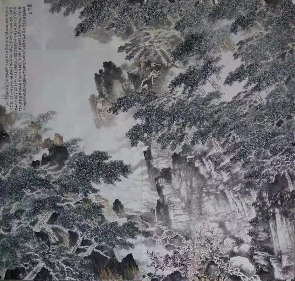 杨根润山水画作品欣赏