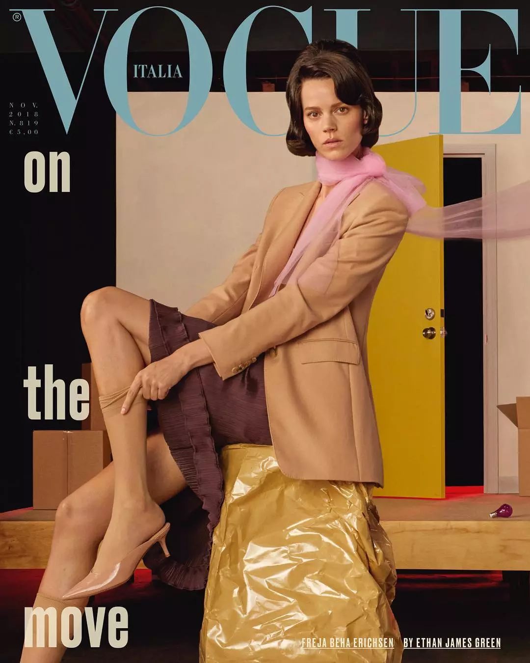 全球Vogue十一月刊封面盤點，中國版應該選擇停刊！ 時尚 第6張