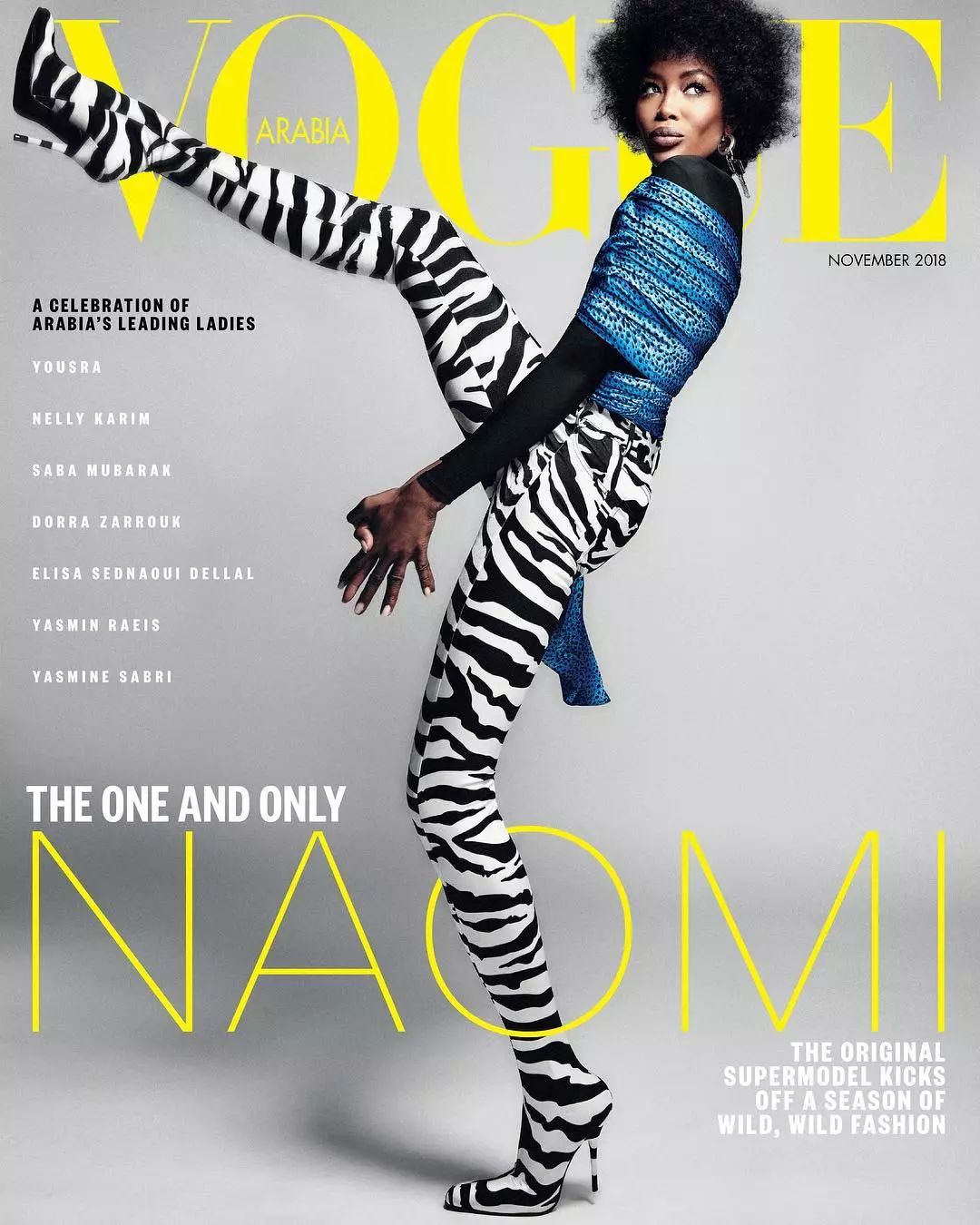 全球Vogue十一月刊封面盤點，中國版應該選擇停刊！ 時尚 第32張