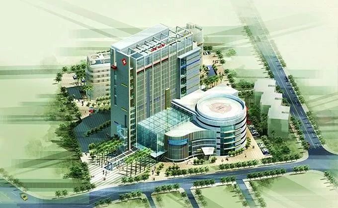 一是已引进武汉市一医院在盘龙城建设一所花园式的三甲综合性医院,已
