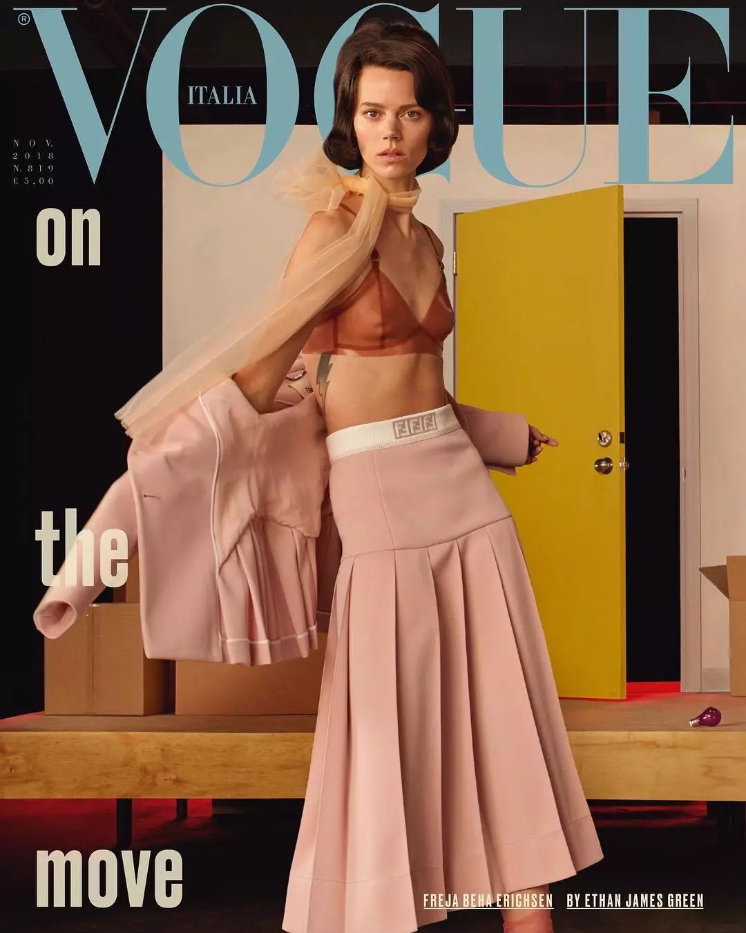全球Vogue十一月刊封面盤點，中國版應該選擇停刊！ 時尚 第7張