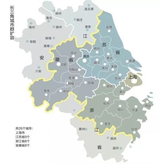 长江三角洲与长江三角洲区域 长江三角洲城市展规划中图片