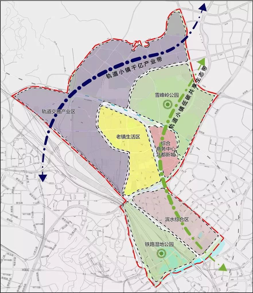 田心片区2018版全新规划来啦近期建设5条路3个公园开发6处地块