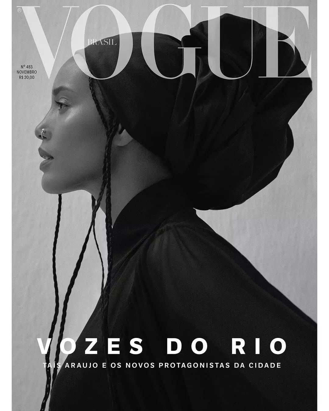 全球Vogue十一月刊封面盤點，中國版應該選擇停刊！ 時尚 第71張